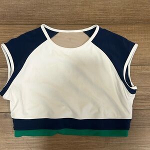 Lululemon Nulu Cropped Short-Sleeve Shirt